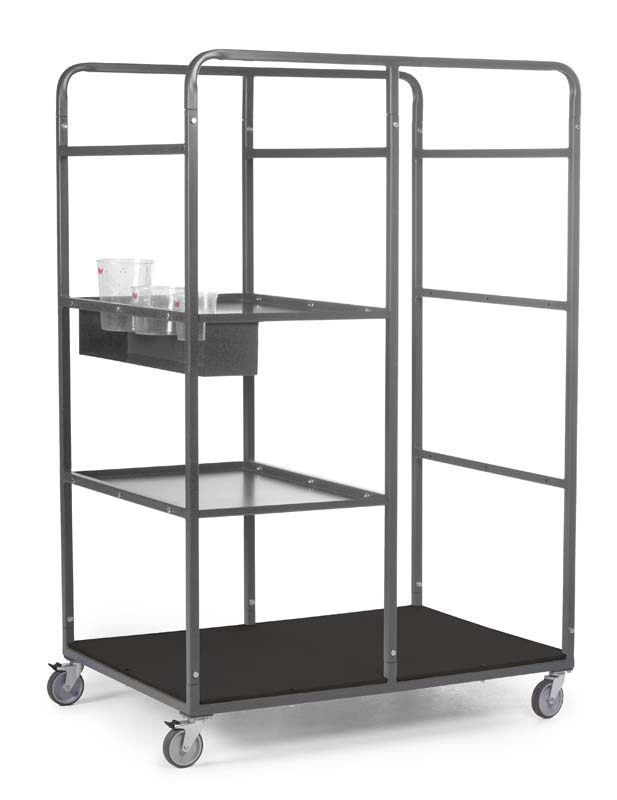 Varaosavaunu 109 x 76 x 166 cm - Tarvike- ja varaosavaunut automaalaamoon - 8509 - 1